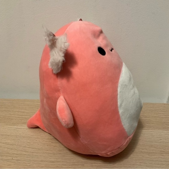 Squishmallow Archie Pink Axolotl, Aquatic Sealife 8" - Picture 3 of 5